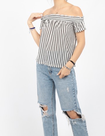 Tricou Reserved, alb, XS