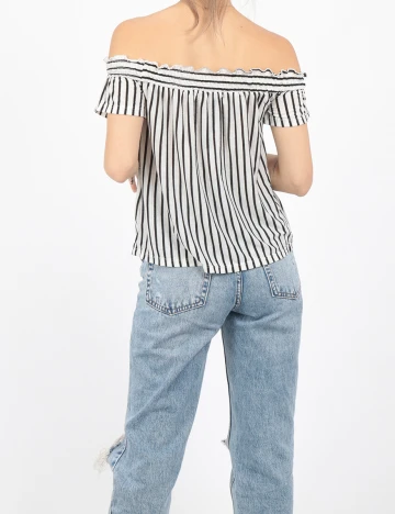 Tricou Reserved, alb, XS