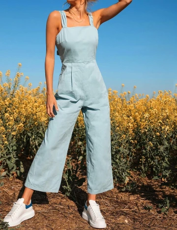 Salopeta SHEIN, albastru, S Albastru