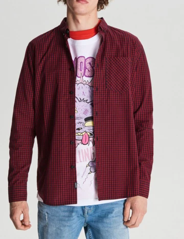 Camasa CROPP, rosu, S