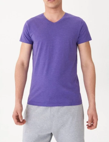 Tricou House Brand, mov, S