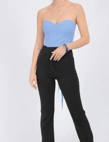 Top SHEIN, albastru, M