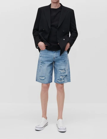 Pantaloni Scurti Reserved, albastru, 29