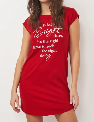 Rochie de noapte Reserved, rosu Rosu