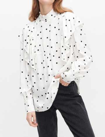 Bluza Reserved, alb, 44