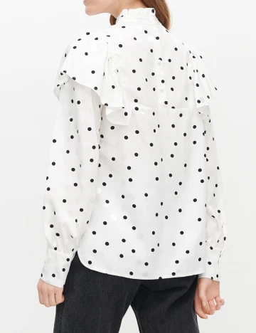 Bluza Reserved, alb, 44 Alb