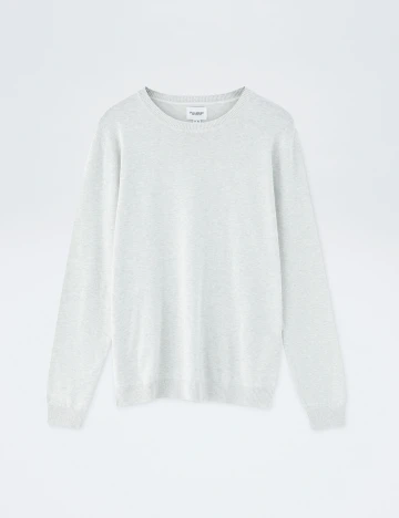 Bluza Pull&Bear, gri, L Gri