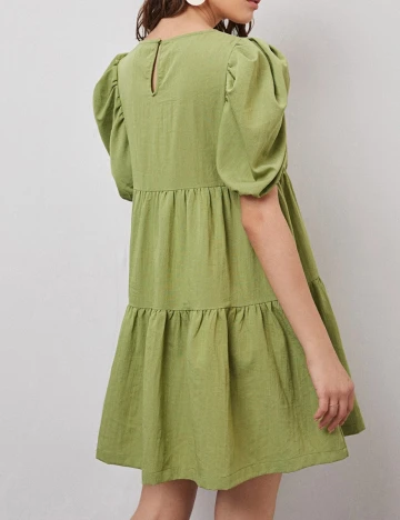 Rochie scurta SHEIN, verde, XL Verde
