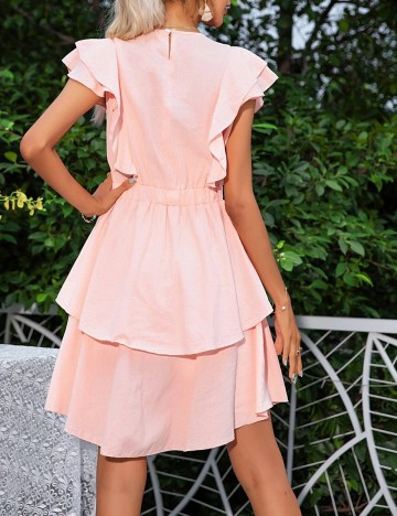 Rochie scurta SHEIN, roz, M