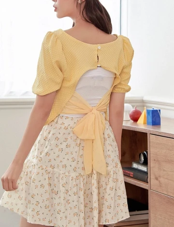 Top Dazy, galben, S