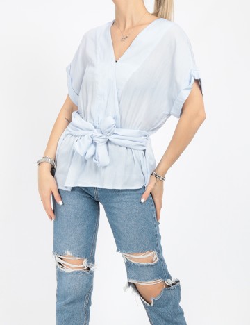 Bluza Reserved, albastru, 38