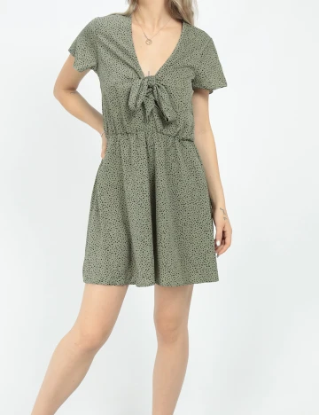 Rochie scurta SHEIN, verde, XS Verde