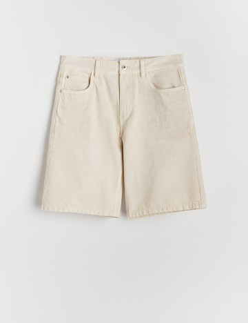 Pantaloni scurti Reserved, crem, 29