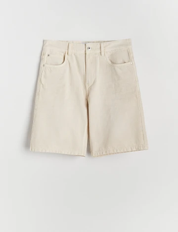 Pantaloni scurti Reserved, crem, 29