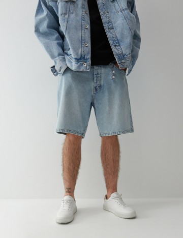 Pantaloni scurti Reserved, albastru, 29