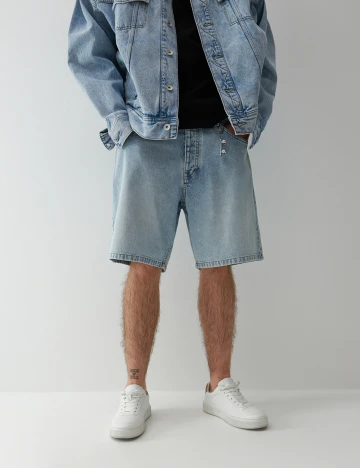 Pantaloni scurti Reserved, albastru, 29
