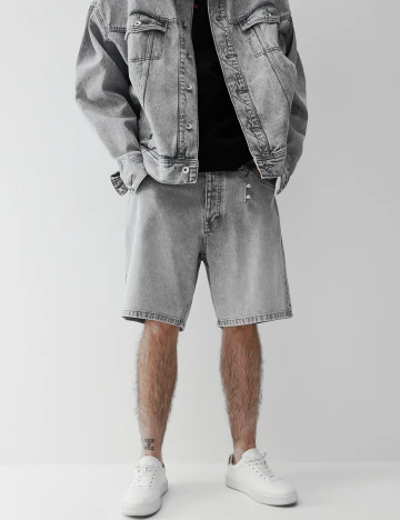 Pantaloni scurti Reserved, gri, 32