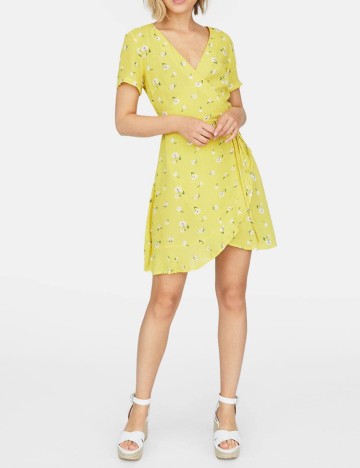 Rochie Stradivarius, floral, L