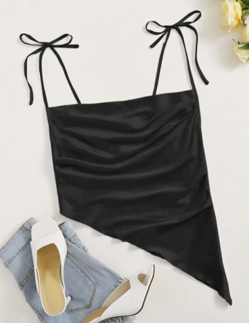 Top SHEIN, negru, S