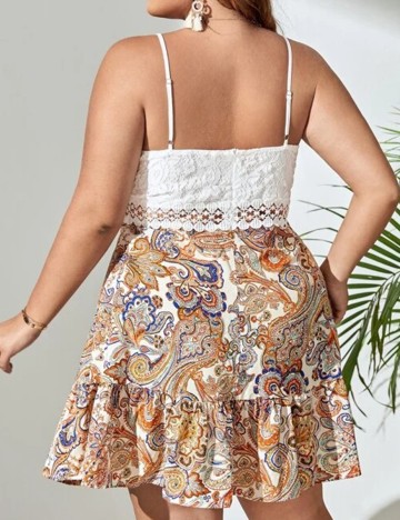 Rochie scurta SHEIN CURVE, mix culori, 0 XL