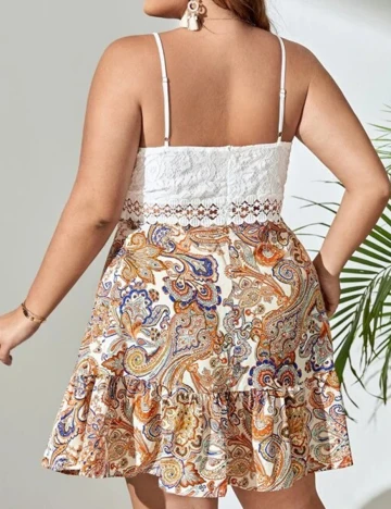 Rochie scurta SHEIN CURVE, mix culori, 0 XL