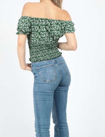 Top SHEIN, verde, S