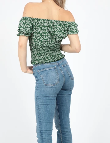 Top SHEIN, verde, S