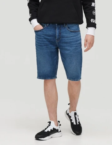 Pantaloni scurti CROPP, albastru, 28