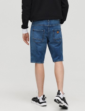 Pantaloni scurti CROPP, albastru, 28