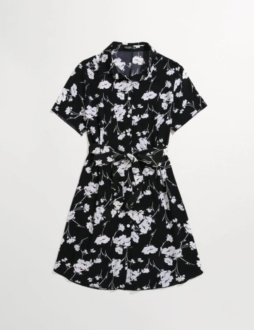 Rochie scurta SHEIN CURVE, negru, 4XL