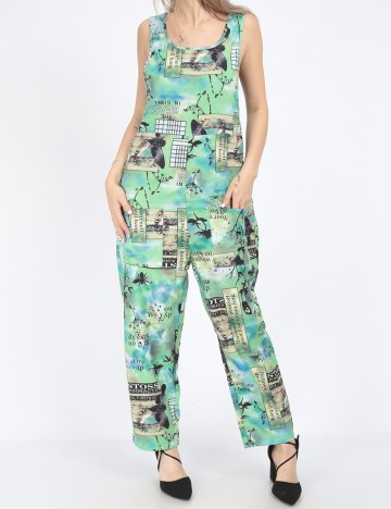 Salopeta Emery Rose, verde, M