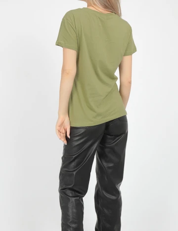 Tricou SHEIN, verde, M
