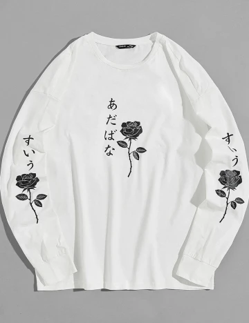 Bluza SHEIN, alb, S