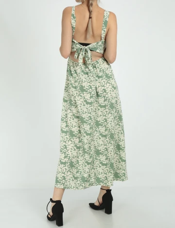 Rochie lunga SHEIN, verde, S Verde