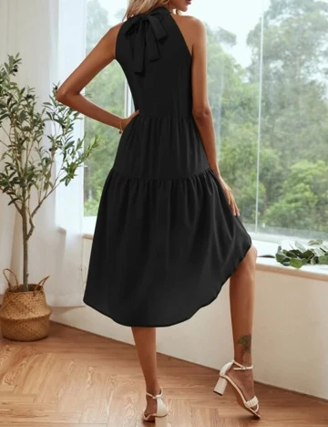 Rochie medie SHEIN, negru, L