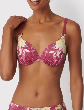 Sutien de baie Botanical Leaf WP Triumph, roz