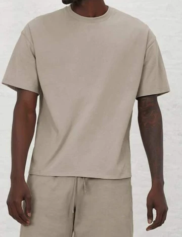 Tricou SHEIN, bej, S