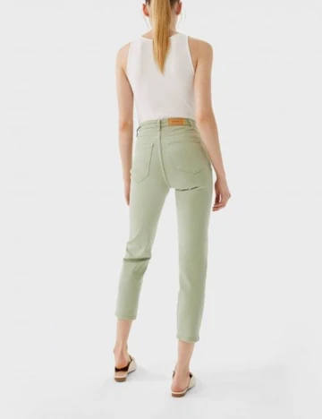 Blugi Stradivarius, verde, 32