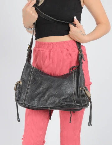 Geanta Paquetage, negru, ONE SIZE