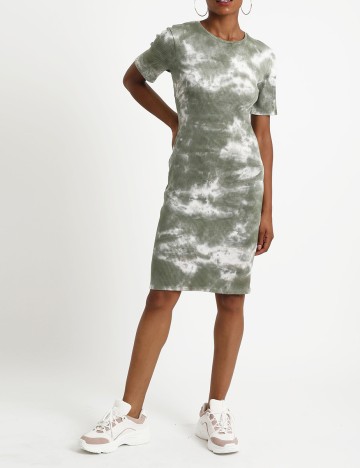 Rochie Scurta Pimkie, verde, L