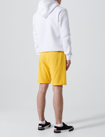 Pantaloni Scurti CROPP, galben, XS