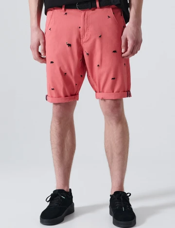 Pantaloni Scurti CROPP, roz, 28