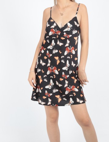 Rochie scurta Stradivarius, negru, S