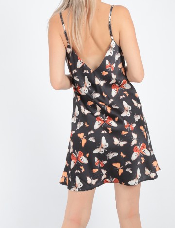 Rochie scurta Stradivarius, negru, S