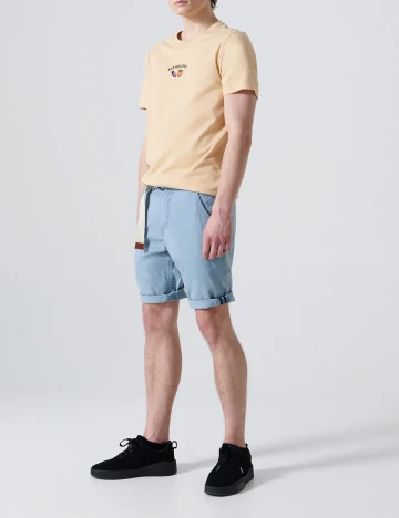 Pantaloni Scurti CROPP, albastru, 38