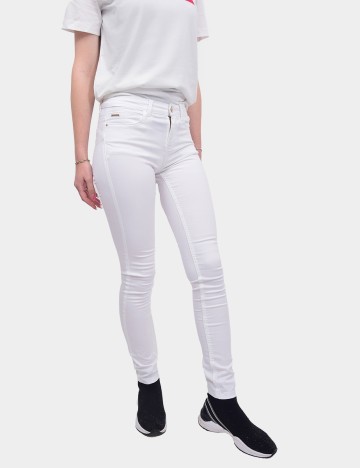 Blugi Stradivarius, alb, 34