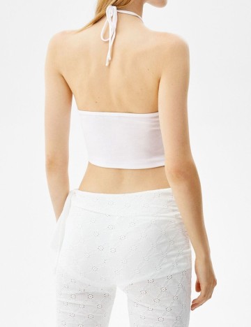Top Bershka, alb