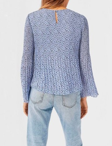 Bluza Stradivarius, albastru, XL