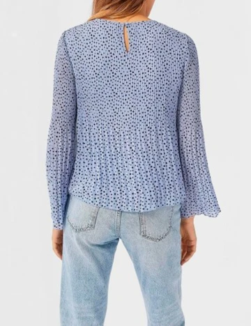 Bluza Stradivarius, albastru, XL