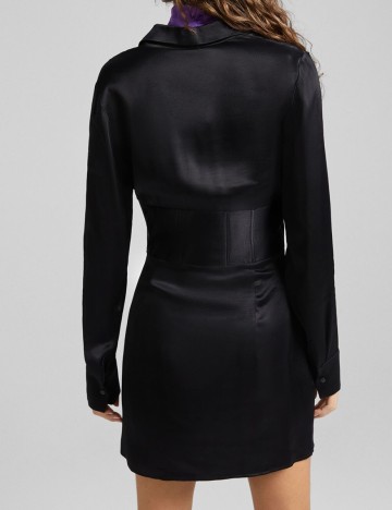 Rochie scurta Bershka, negru, S